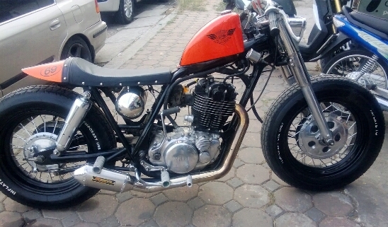 Sr 400 วินเทจ แนว อังกฤษ อินวอย สพม สร้างใหม่