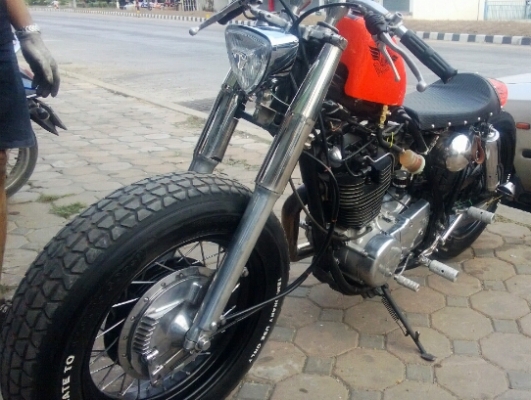 Sr 400 วินเทจ แนว อังกฤษ อินวอย สพม สร้างใหม่