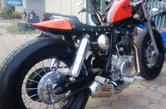 Sr 400 วินเทจ แนว อังกฤษ อินวอย สพม สร้างใหม่