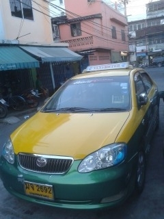 ขายแท็กซี่เขียวเหลืองALtisตัวE+LPG