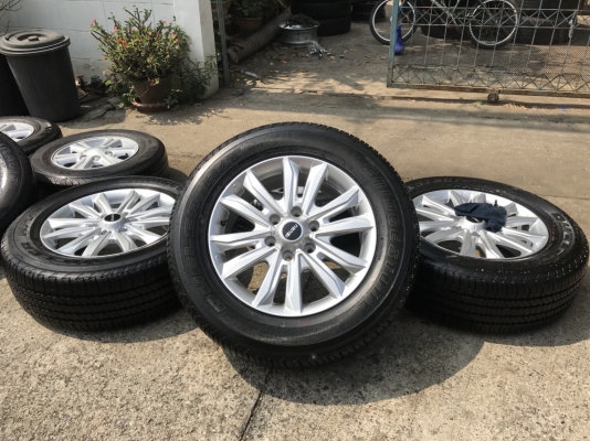 ล้อ isuzu 1.9 ขอบ 18พร้อมยางป้ายแดงปี17