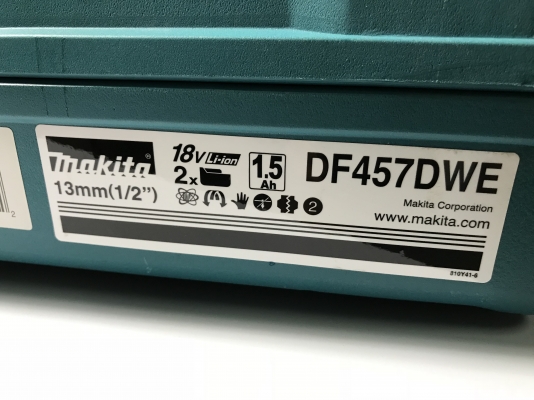 กล่องใส่สว่าน Makita แท้ กล่องใส่สว่าน Makita แท้