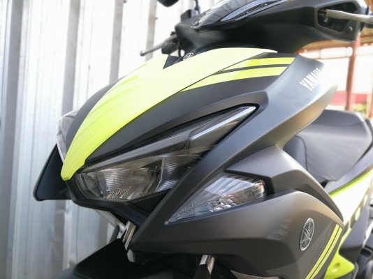 Aerox R 2017 รถสวยวิ่งน้อยมีประกันครบ ราคาลดได้