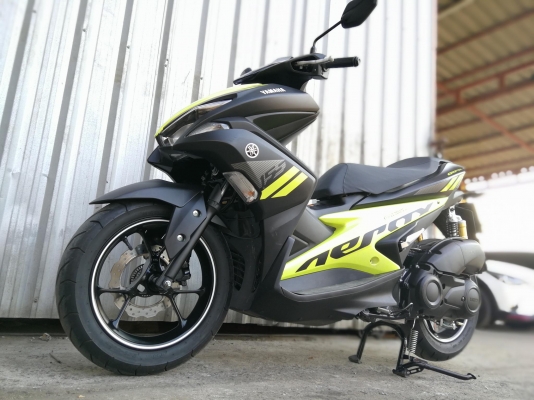 Aerox R 2017 รถสวยวิ่งน้อยมีประกันครบ ราคาลดได้