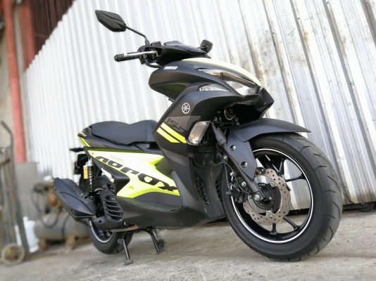 Aerox R 2017 รถสวยวิ่งน้อยมีประกันครบ ราคาลดได้