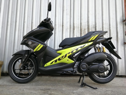 Aerox R 2017 รถสวยวิ่งน้อยมีประกันครบ ราคาลดได้