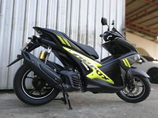 Aerox R 2017 รถสวยวิ่งน้อยมีประกันครบ ราคาลดได้