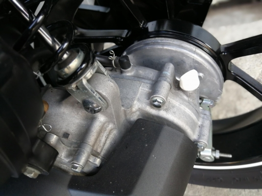 Aerox R 2017 รถสวยวิ่งน้อยมีประกันครบ ราคาลดได้