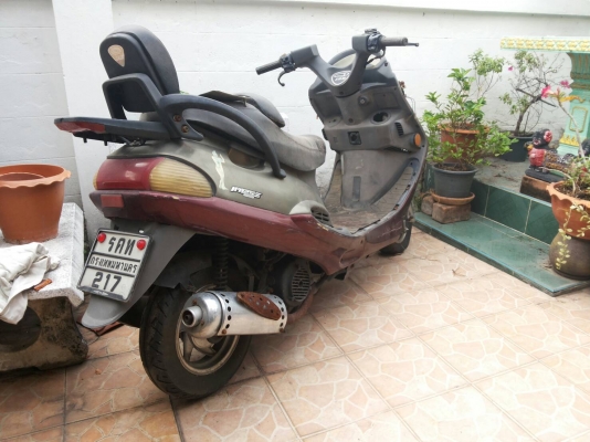 JRD SCOOTER เก่าเก็บ วิ่ง 6 พันโล ทะเบียนพร้อม ขาดเกิน 3 ปี  รถจอดนาน สตาร์ทไม่ติด