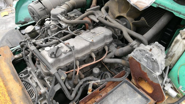 ขายตามสภาพโฟล์คลิฟท์มิตซู3.5ตันเสา5เมตร