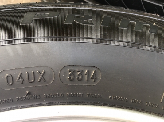 ล้อแม็ก Honda Civic FB ขอบ15 พร้อมยาง Michelin 195-65-15 ปลายปี 14