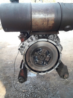 เครื่อง MITSUBISHI 6D15 เครื่องตัดรถแมคโคร ใช้งานได้เลย