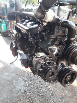 เครื่อง MITSUBISHI 6D15 เครื่องตัดรถแมคโคร ใช้งานได้เลย