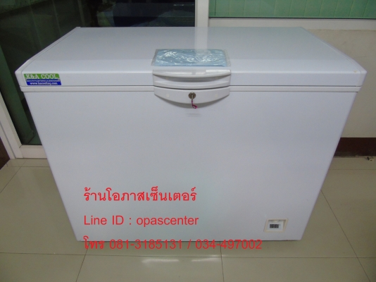 ตู้แช่แข็ง ฝายกทึบ K A Cooling รุ่น ฝาทึบ 7.6 คิว สภาพใหม่ พร้อมใช้งาน มีใบรับประกันศูนย์