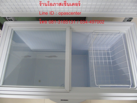 ตู้แช่แข็ง ฝายกทึบ K A Cooling รุ่น ฝาทึบ 7.6 คิว สภาพใหม่ พร้อมใช้งาน มีใบรับประกันศูนย์