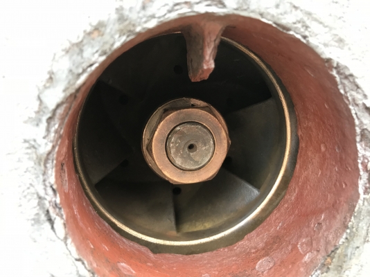 ขายหัวปั้มน้ำหอยโข่ง Ebara 100x80FSH ขนาดเข้า 4นิ้ว ออก 3นิ้ว ใบพัดทองเหลือง สภาพดี ทำสีใหม่ พร้อมใช้งาน