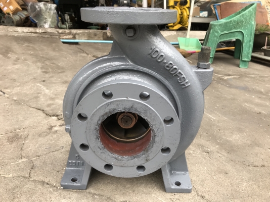 ขายหัวปั้มน้ำหอยโข่ง Ebara 100x80FSH ขนาดเข้า 4นิ้ว ออก 3นิ้ว ใบพัดทองเหลือง สภาพดี ทำสีใหม่ พร้อมใช้งาน