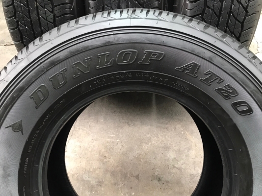 ยางป้ายแดง 255-70-16 Dunlop ปลายปี17 ตุ่ม เส้นสีทุกเส้น