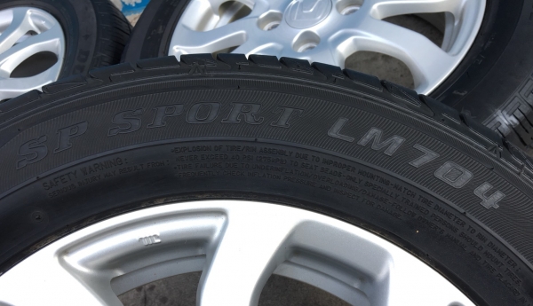 ล้อแม็ก Honda Brio Amaze ขอบ 14 พร้อมยาง 175-65-14 Dunlop ปี 14