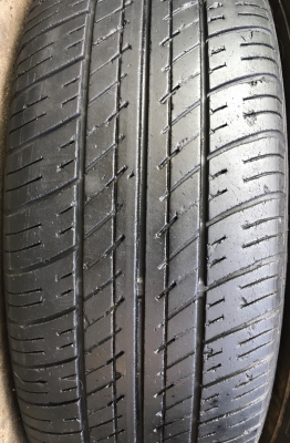 ล้อแม็ก Honda Brio Amaze ขอบ 14 พร้อมยาง 175-65-14 Dunlop ปี 14