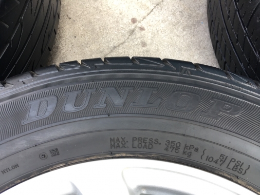 ล้อแม็ก Honda Brio Amaze ขอบ 14 พร้อมยาง 175-65-14 Dunlop ปี 14