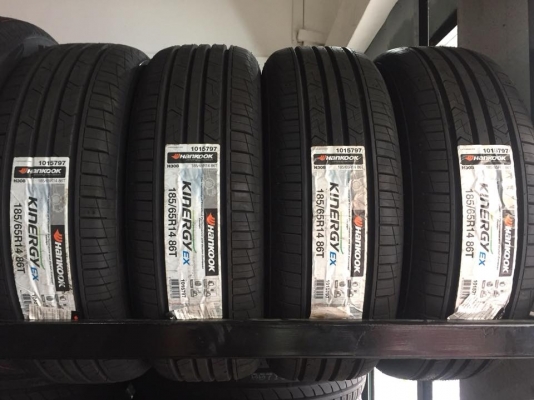 ยางใหม่ HANKOOK KINERGY 185-65-14 ปี17 ชุดละ 4,900 บาท