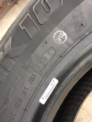 ขายยางใหม่ OTANI MK1000 195R14 ปี18 ชุดละ 5,900 บาท