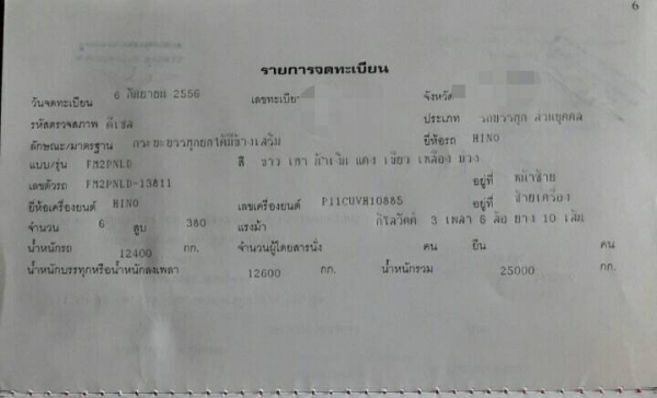 พ่วง 22 ล้อ ฮีโน่ FM2P 380แรง ปี56 ไมล์280,000 กม.กระบะมิเนียม-ดั้ม อู่ ส.สมบัติ พร้อมใช้ ราคา 2.73 