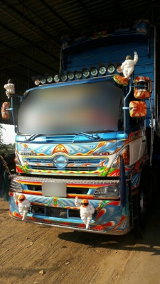 พ่วง 22 ล้อ ฮีโน่ FM2P 380แรง ปี56 ไมล์280,000 กม.กระบะมิเนียม-ดั้ม อู่ ส.สมบัติ พร้อมใช้ ราคา 2.73 