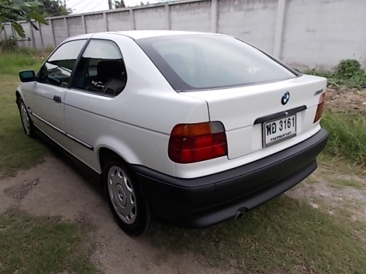 e36 316i compact ปี98 สีขาวเดิม ไมล์87000กม.แท้ มือแรก ไม่เคยติดก๊าซ รถเดิมทั้งคัน