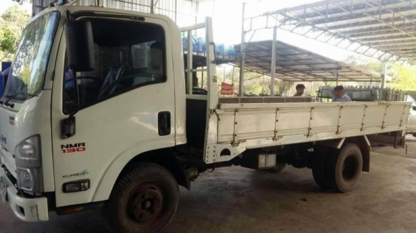 ขาย 425,000 รถ 6 ล้อ ISUZU NPR 130 แรง ปี 53 ยาว 4.3 เมตร เครื่องดี เกียร์ดี หัวบาง ยางดี คัสชีสวย เอกสารเล่มทะเบียน รถอยู่ บุรีรัมย์  090-772-3710 090-772-3708