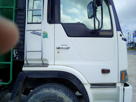 10 ล้อดั๊มสองเพลา ฮีโน่ 265 แรงม้า FS606A มีระบบลากจูง