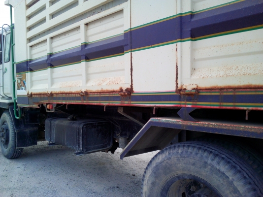 10 ล้อดั๊มสองเพลา ฮีโน่ 265 แรงม้า FS606A มีระบบลากจูง