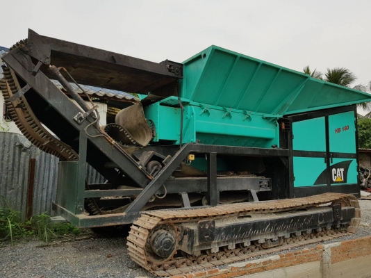 รถย่อยไม้ รีไซเคิล cat hb180