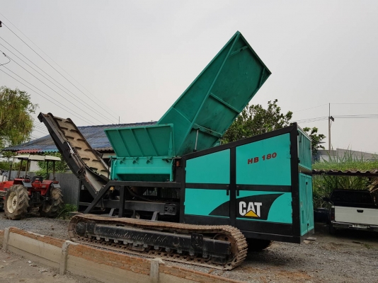 รถย่อยไม้ รีไซเคิล cat hb180
