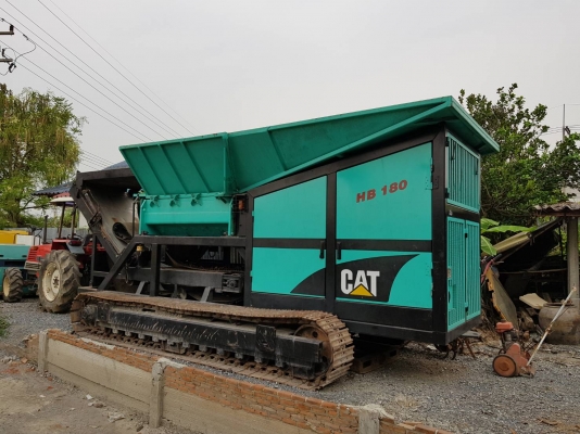 รถย่อยไม้ รีไซเคิล cat hb180