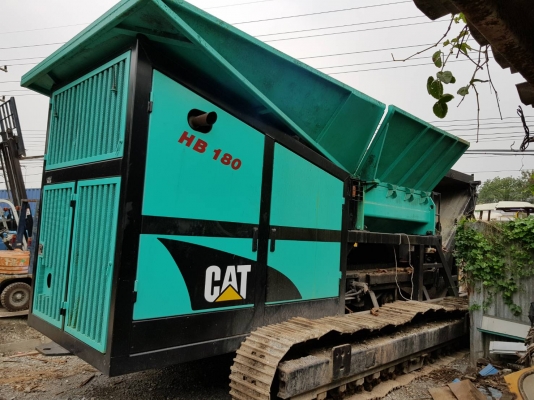 รถย่อยไม้ รีไซเคิล cat hb180