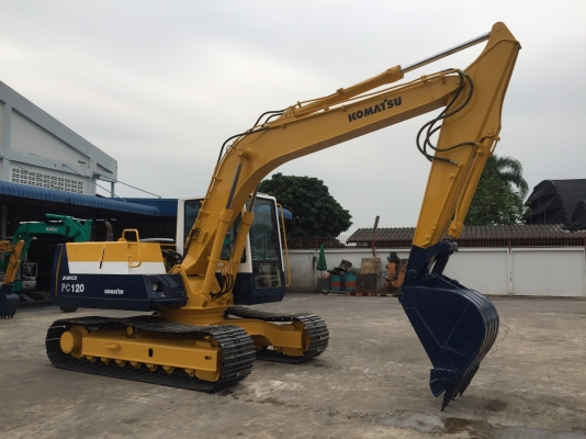 รถขุด Komatsu PC120-5 Avance มือสอง นำเข้าจากญี่ปุ่น พร้อมใช้งาน