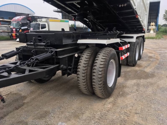 Hino FM1J เครื่อง JO8C turbo 260 แรง ปี 47 แม่ลูกดัมพ์สามมิตร 3 เพลา พร้อมใช้งาน