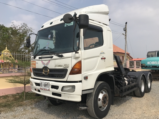 ขาย หัวลาก HINO MEGA FM2P 320 แรงม้า รถเดิมพร้อมใช้งาน เอกสารพร้อมโอน สนใจติดต่อเรา ดำสุโขทัย โทร 08
