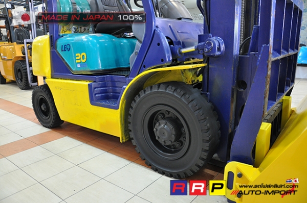 ขายรถโฟล์คลิฟท์มือสอง KOMATSU รุ่น FG20W-12-529663 นำเข้าจากประเทศญี่ปุ่น 100\% ไม่เคยใช้งานในไทย ขายรถโฟล์คลิฟท์มือสอง KOMATSU รุ่น FG20W-12-529663 นำเข้าจากประเทศญี่ปุ่น 100\% ไม่เคยใช้งานในไทย
