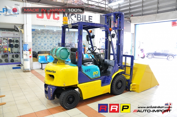 ขายรถโฟล์คลิฟท์มือสอง KOMATSU รุ่น FG20W-12-529663 นำเข้าจากประเทศญี่ปุ่น 100\% ไม่เคยใช้งานในไทย ขายรถโฟล์คลิฟท์มือสอง KOMATSU รุ่น FG20W-12-529663 นำเข้าจากประเทศญี่ปุ่น 100\% ไม่เคยใช้งานในไทย