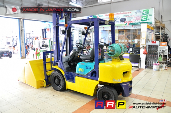 ขายรถโฟล์คลิฟท์มือสอง KOMATSU รุ่น FG20W-12-529663 นำเข้าจากประเทศญี่ปุ่น 100\% ไม่เคยใช้งานในไทย ขายรถโฟล์คลิฟท์มือสอง KOMATSU รุ่น FG20W-12-529663 นำเข้าจากประเทศญี่ปุ่น 100\% ไม่เคยใช้งานในไทย
