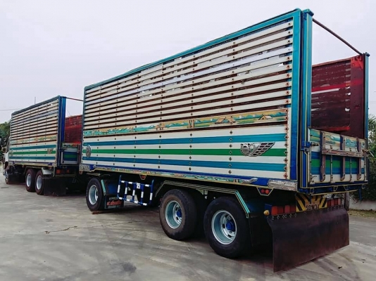 Isuzu 320 แรง MaxLoad ปี 51 #รับประกันรถเดิม100\% รถพร้อมใช้งาน กำลังเก็บงาน หล่อเหมือนตามรูป น้ำหนักบรรทุก 27.10 ตัน