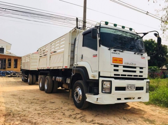 อีซูสุเดก้า 360 ปี 55 ดั้มสามมิตรแม่ลูก 3 เพลา พร้อมใช้ อีซูสุเดก้า 360 ปี 55 ดั้มสามมิตรแม่ลูก 3 เพลา พร้อมใช้