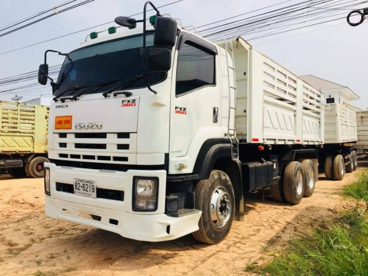 อีซูสุเดก้า 360 ปี 55 ดั้มสามมิตรแม่ลูก 3 เพลา พร้อมใช้