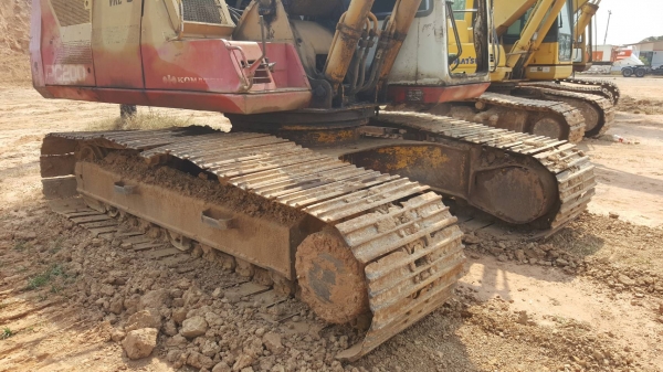 ขาย แบคโฮ KOMATSU PC200-5 คอนโทรลสั้น รถพร้อมใช้งาน เอกสารใบซื้อขาย