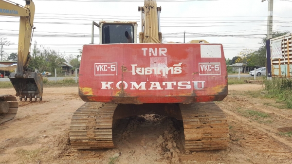 ขาย แบคโฮ KOMATSU PC200-5 คอนโทรลสั้น รถพร้อมใช้งาน เอกสารใบซื้อขาย
