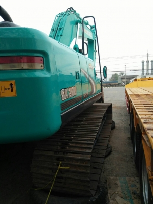 ขายรถแบ็คโฮ KOBELCO SK200-8 YN12 SuperX ใช้งาน 5 พันชั่วโมง สภาพนางฟ้า