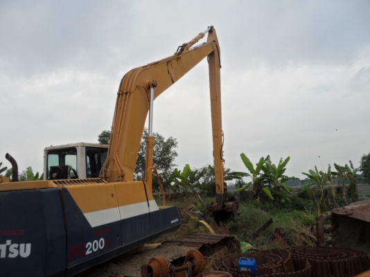 PC200-5 รถขุดบูมยาว KOMATSU รถทำงานได้ดีไฟฟ้าครบ เอกสารครับคับ ราคา1,290,000฿ สนใจสอบถามได้ที่ ☎ 081-989-1989 + ID LINE : rangrayong หรั่งครับ
